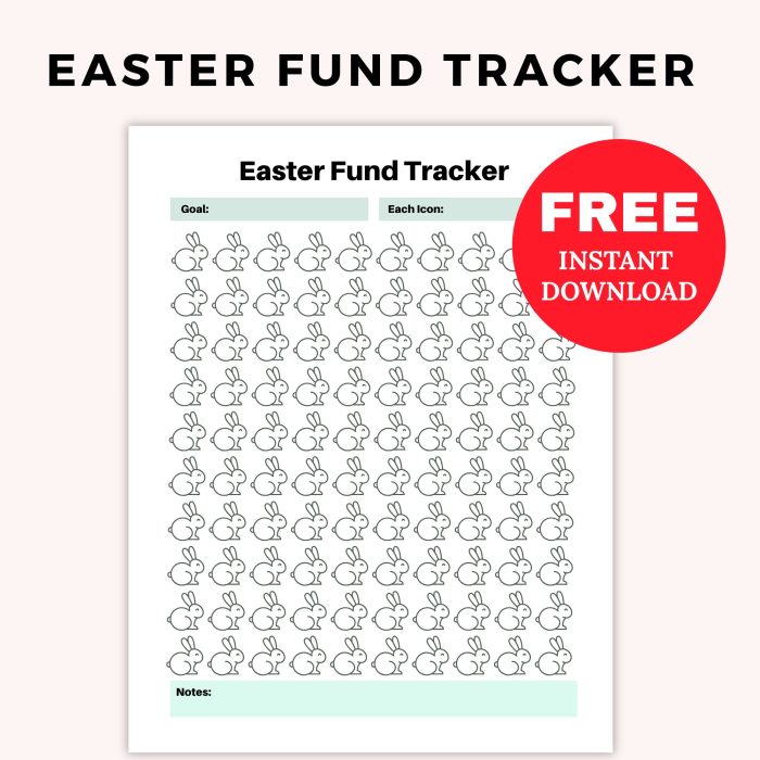 easter fund savings challenge pdf free